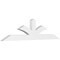 Ekena Millwork Richland Architectural Grade PVC Gable Bracket, 96"W x 24"H x 4"D x 6"F, 6/12 Pitch GBP096X24X0406RIC00 - alternate 1